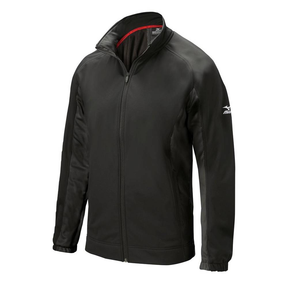 Chaqueta Mizuno Pro Thermal Pro Hombre Negras España XMPU-47293